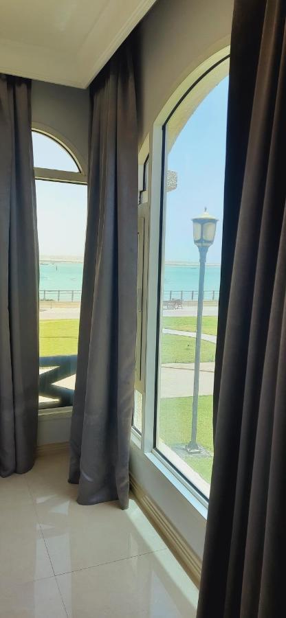 Tio Sea Resort Al Khor Exteriér fotografie View from the window of a room at the hotel